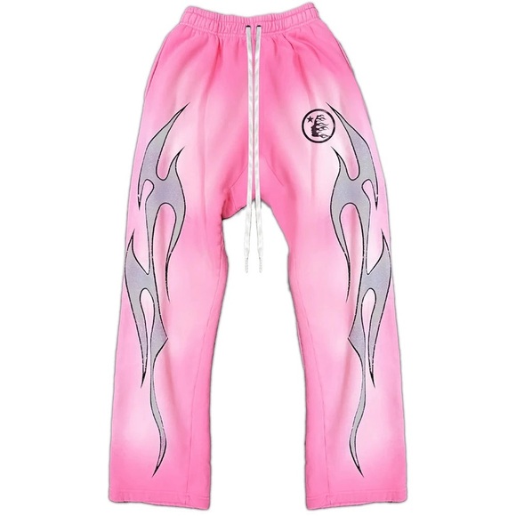Hellstar Other - HELLSTAR Pink Flame Sweatpants Replica